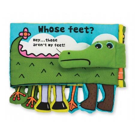 MELISSAANDDOUG Melissa And Doug Soft Activity Book - Whose Feet 9203